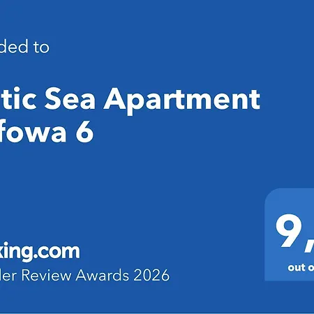 Baltic Sea Klifowa 6 Apartamento